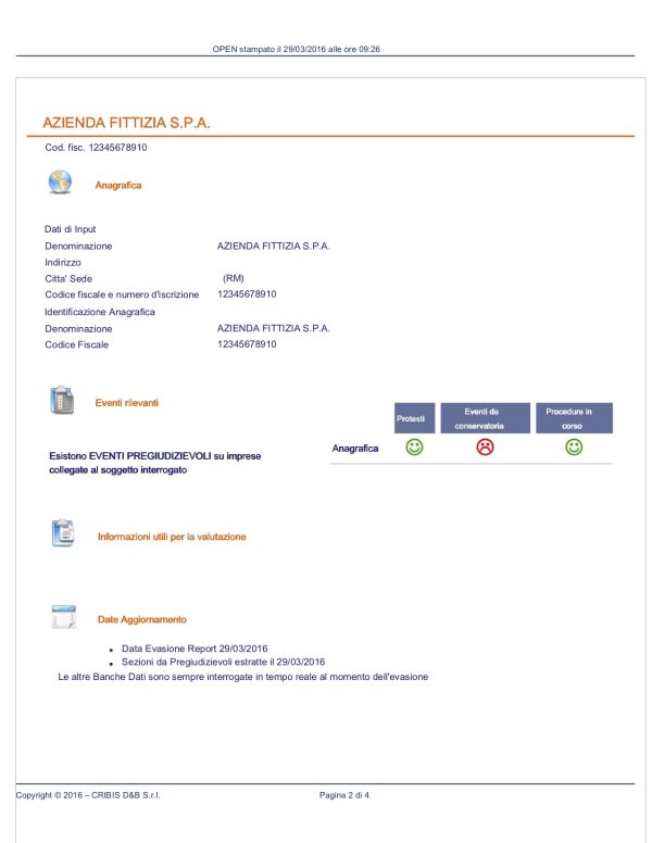 Report Azienda